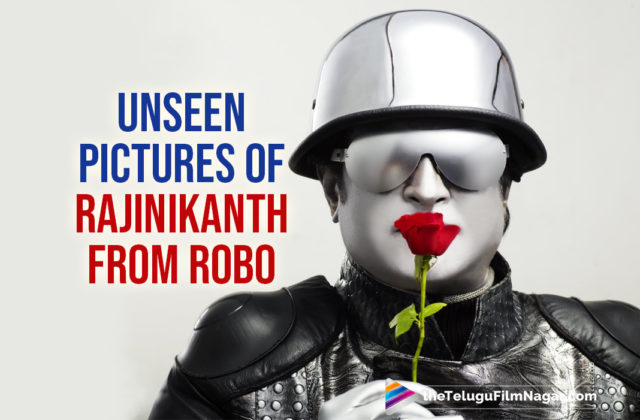 Rajinikanths Unseen Pictures In The Role Of Chitti From Robo