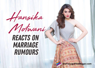 Hansika Motwani Laughs Off At Her Wedding Rumors And Gives A Hilarious Reply