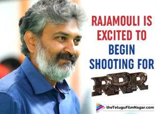 RRR Director SS Rajamouli Eager To Be Back On The Sets Of Shooting; Shares A Throwback Picture