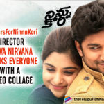 #3YearsForNinnuKori : Director Shiva Nirvana Thanks Everyone With A Video Collage From Sets
