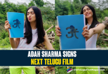 Adah Sharma Signs Her Next Telugu Film