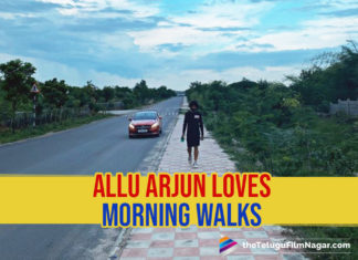 Allu Arjun Loves Morning Walks And THIS Picture Is The Proof