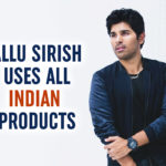 Allu Sirish Is Following The New Indian Initiative ‘Go local’