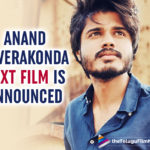 Anand Deverakonda’s Next Film Is Titled Middle Class Melodies