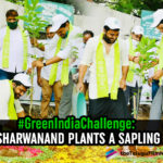 #GreenIndiaChallenge: Sharwanand Takes Up The Challenge And Plants Sapling