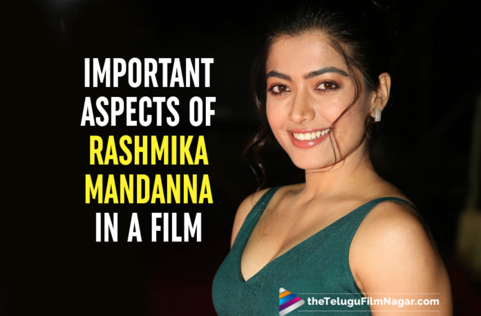 Rashmika Mandanna Reveals Two Important Aspects In A Film