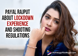Payal Rajput Reveals Lockdown Experience As Learning Experience
