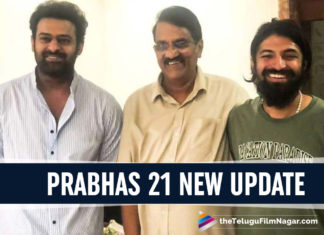 Director Nag Ashwin Gives Update About Prabhas 21