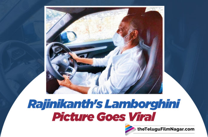 Rajinikanth Driving Lamborghini Picture Goes Viral