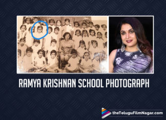 Ramya Krishnan Childhood Picture From School Goes Viral