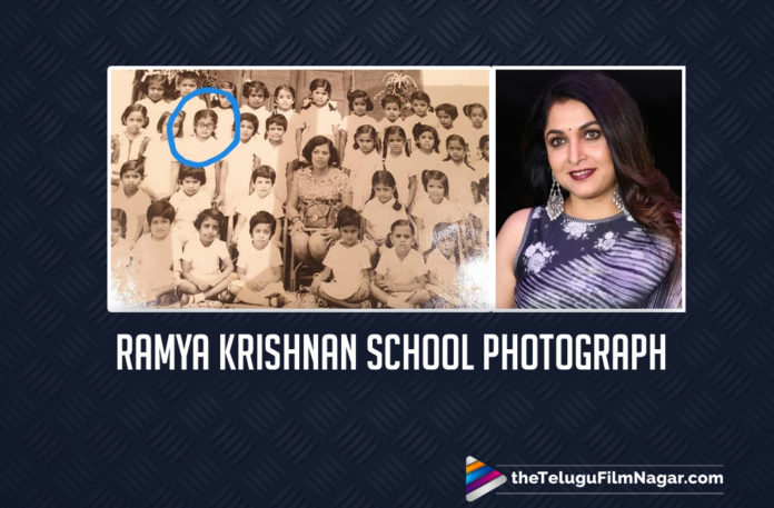 Ramya Krishnan Childhood Picture From School Goes Viral