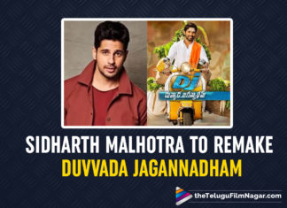 Allu Arjun’s Duvvada Jagannadham To Be Remade In Hindi With Sidharth Malhotra
