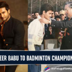 Sudheer Babu Goes Nostalgic Remembering His Badminton Days