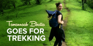 Tamannaah Bhatia Is All Happy Trekking Between Nature And Mountains
