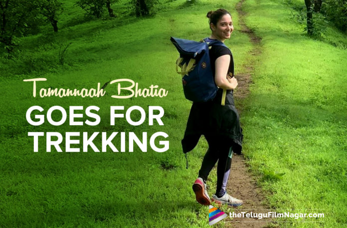 Tamannaah Bhatia Is All Happy Trekking Between Nature And Mountains