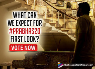What Can We Expect For #Prabhas20 First Look?