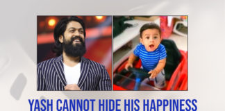 Yash Cannot Hide His Happiness As He Sees His Son Ayush Dancing