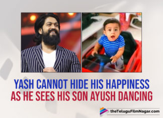 Yash Cannot Hide His Happiness As He Sees His Son Ayush Dancing