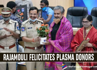 Rajamouli Urges People To Donate Plasma And Felicitates Plasma Donors