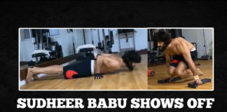 Sudheer Babu Displays His Core Strength With A Tuck Planche