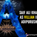 Adipurush: Saif Ali Khan To Play The Most Intelligent Demon Lankesh In This Prabhas Starrer