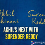 Akhil Akkineni Announces His Next Movie With Surender Reddy