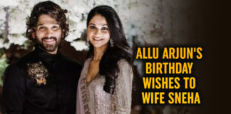 Allu Arjun Wishes His Most Special Person Sneha A Very Happy Birthday