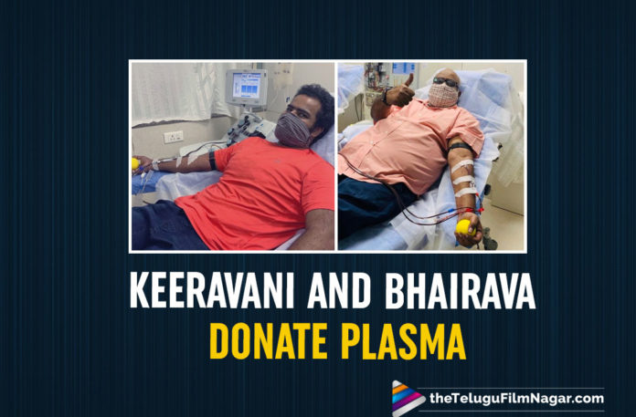 MM Keeravani And Kaala Bhairava Donate Plasma Post Recovery From COVID-19