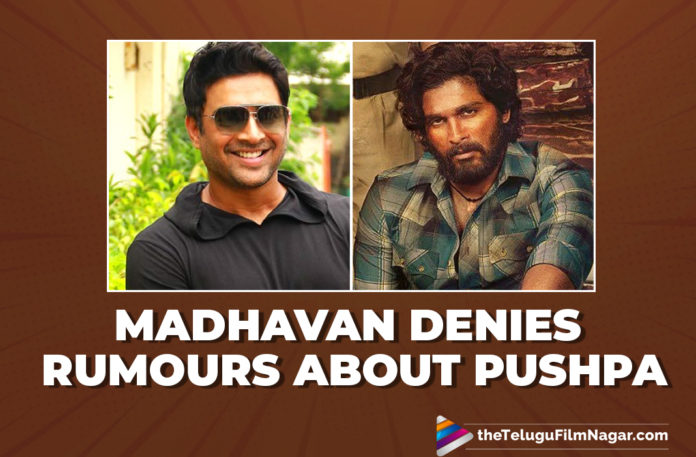 R Madhavan REACTS To Reports About Playing Antagonist In Allu Arjun Starrer Pushpa