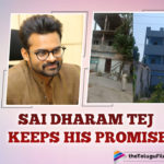 Sai Dharam Tej Is A Man Of His Word As He Keeps Promise To Help An Old Age Home