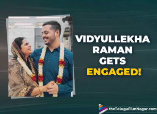 Actress Vidyullekha Raman Announces Her Engagement To Sanjay - View Pics