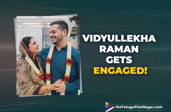 Actress Vidyullekha Raman Announces Her Engagement To Sanjay - View Pics