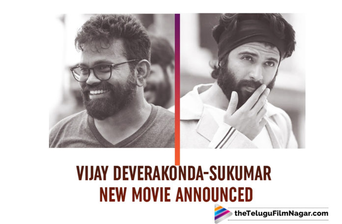 BIG NEWS! Vijay Deverakonda and Sukumar join hands for their next