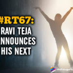 #RT67: Ravi Teja Announces A New Film DIrected By Ramesh Varma