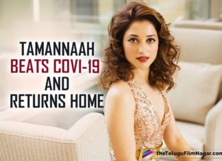Tamannaah Back Home To A Happy Welcome After Beating COVID-19
