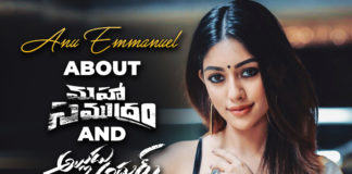 Anu Emmanuel Reveals About Her Role From Sharwanand Starrer Maha Samudram and Bellamkonda Sreenivas Starrer Alludu Adhurs