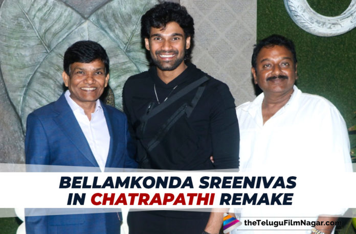 OFFICIAL! Bellamkonda Sreenivas To Debut In Bollywood With Chatrapathi Hindi Remake