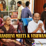 Chiranjeevi Seeks Blessings Of Legendary Director K Vishwanath On Diwali