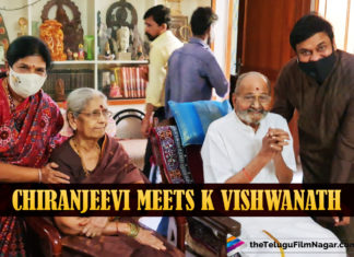 Chiranjeevi Seeks Blessings Of Legendary Director K Vishwanath On Diwali