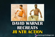 David Warner Steps Into Jr NTR’s Shoes For An Action Scene; Says Ready For Tollywood Debut