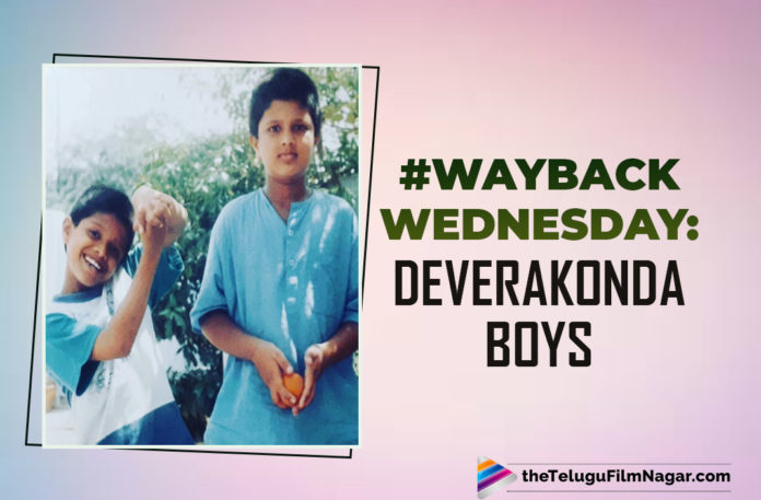 #WaybackWednesday: This Childhood Pic Of Deverakonda Boys Is A True Delight; Can You Spot Arjun Reddy?