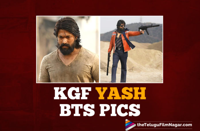 KGF: Chapter 1 Makers Release Powerful BTS Pictures Of Yash Aka Rocky Bhai