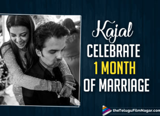 Kajal Aggarwal And husband Gautam Kitchlu Celebrate One Month Of Marital Bliss With Unseen Wedding Pictures