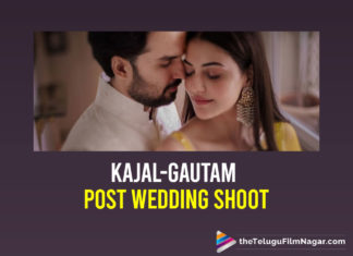 Newlyweds Kajal Aggarwal And Gautam Kitchlu In A Post Wedding Photoshoot