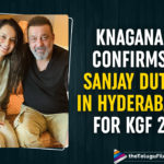 Sanjay Dutt Shooting For KGF? Kangana Ranaut Confirms It With A Happy Picture