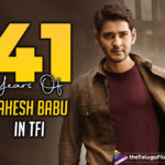 Fans Of Mahesh Babu Celebrate As The Superstar Completes 41 Years In TFI