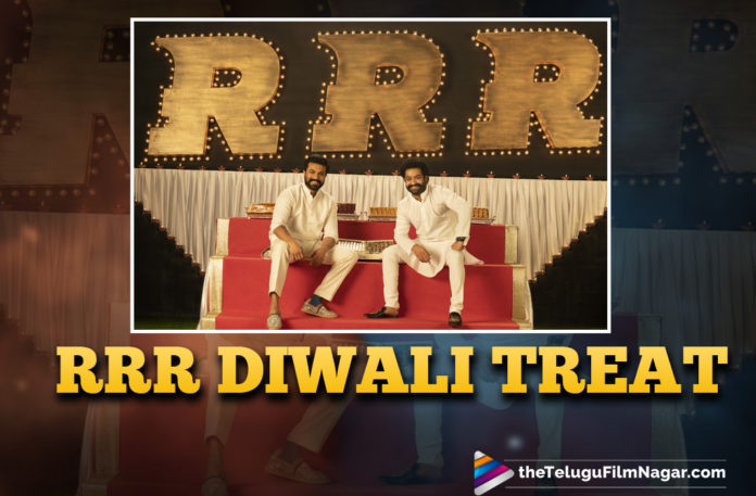 RRR: These Pictures Of Ram Charan And Jr NTR Are Perfect Diwali Treat