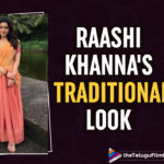 Raashi Khanna Is An Elite Beauty In THIS Latest Traditional Look