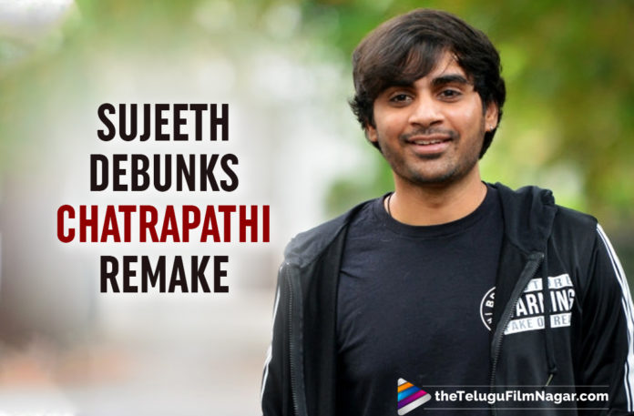 Director Sujeeth Clears Air Around Remaking Prabhas' Chatrapathi In Hindi