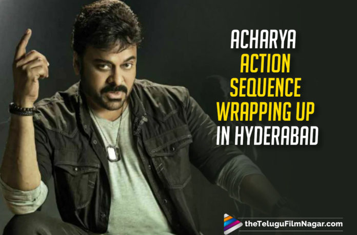 Chiranjeevi To Wrap Up A Major Action Scene Before Flying To Udaipur